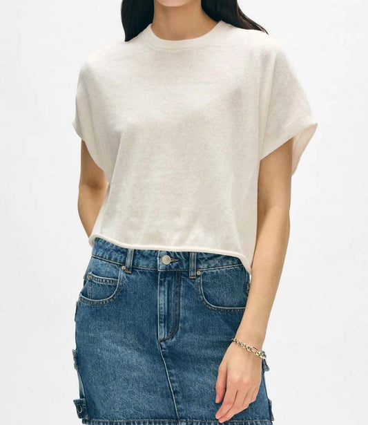 White + Warren - Organic Cotton Blend Easy Top