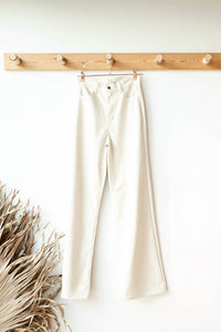 Vibrant - Destiny Vegan Leather Wide Leg Pants