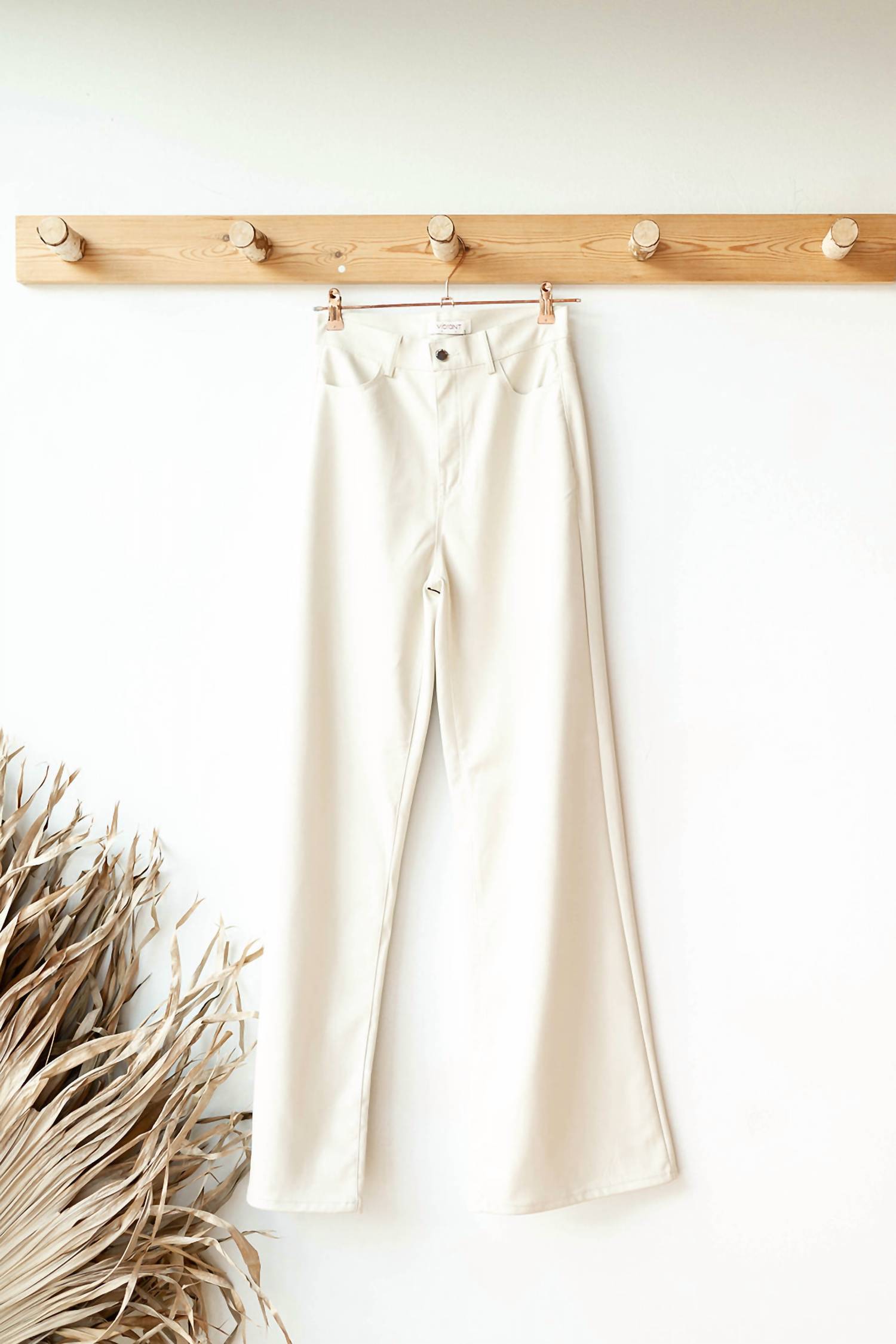 Vibrant - Destiny Vegan Leather Wide Leg Pants