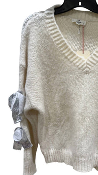 Entro - Women's Sweater Knit Top With Bows