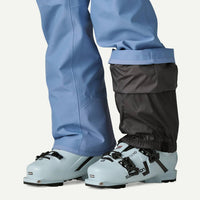 Patagonia Powder Town Bib Pants in cascade green - women's pants - alternate view
