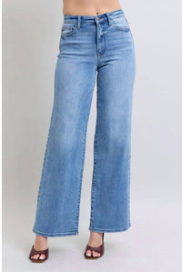 Judy Blue - Women's Janet Vintage Wide Leg Jeans