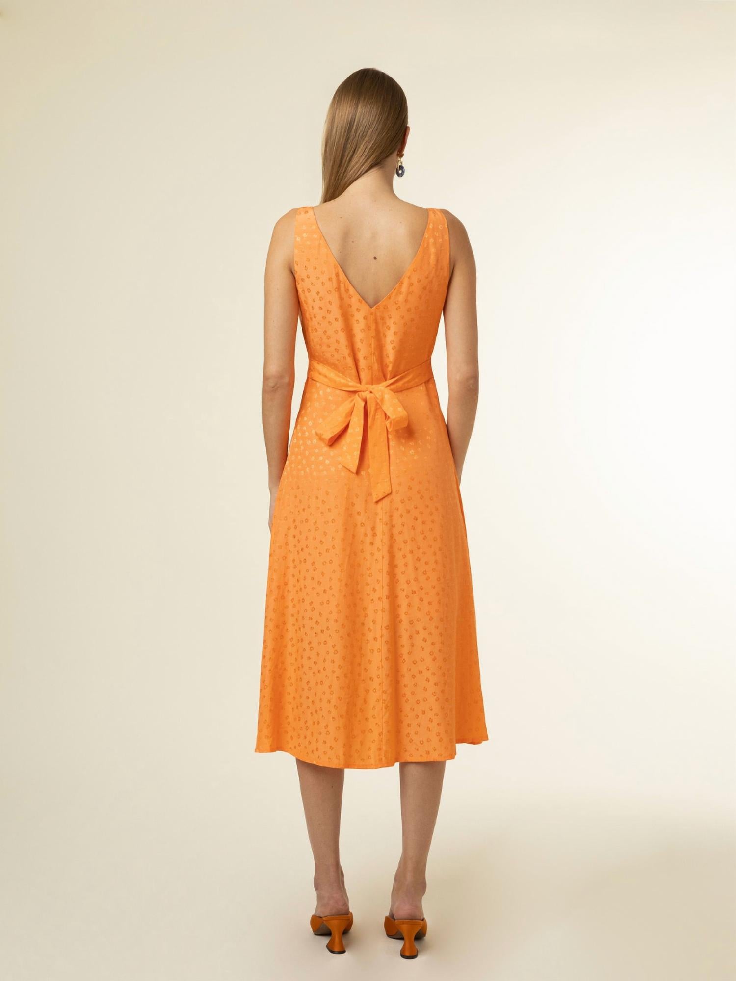Frnch - Cecile V-neck Midi Dress
