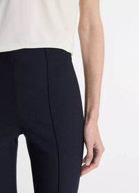 Vince - Mid Rise Pintuck Crop Flare Pant