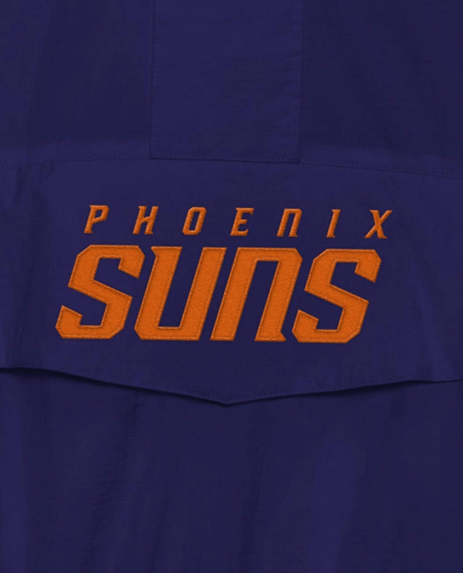 Starter - Men's Phoenix Suns Home Team Half-zip Jacket