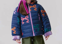 PINK CHICKEN Reversible Riley Jacket in multi bows 1 - item