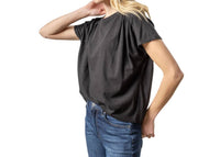Lilla P - Easy Shirred Short Sleeve Tee
