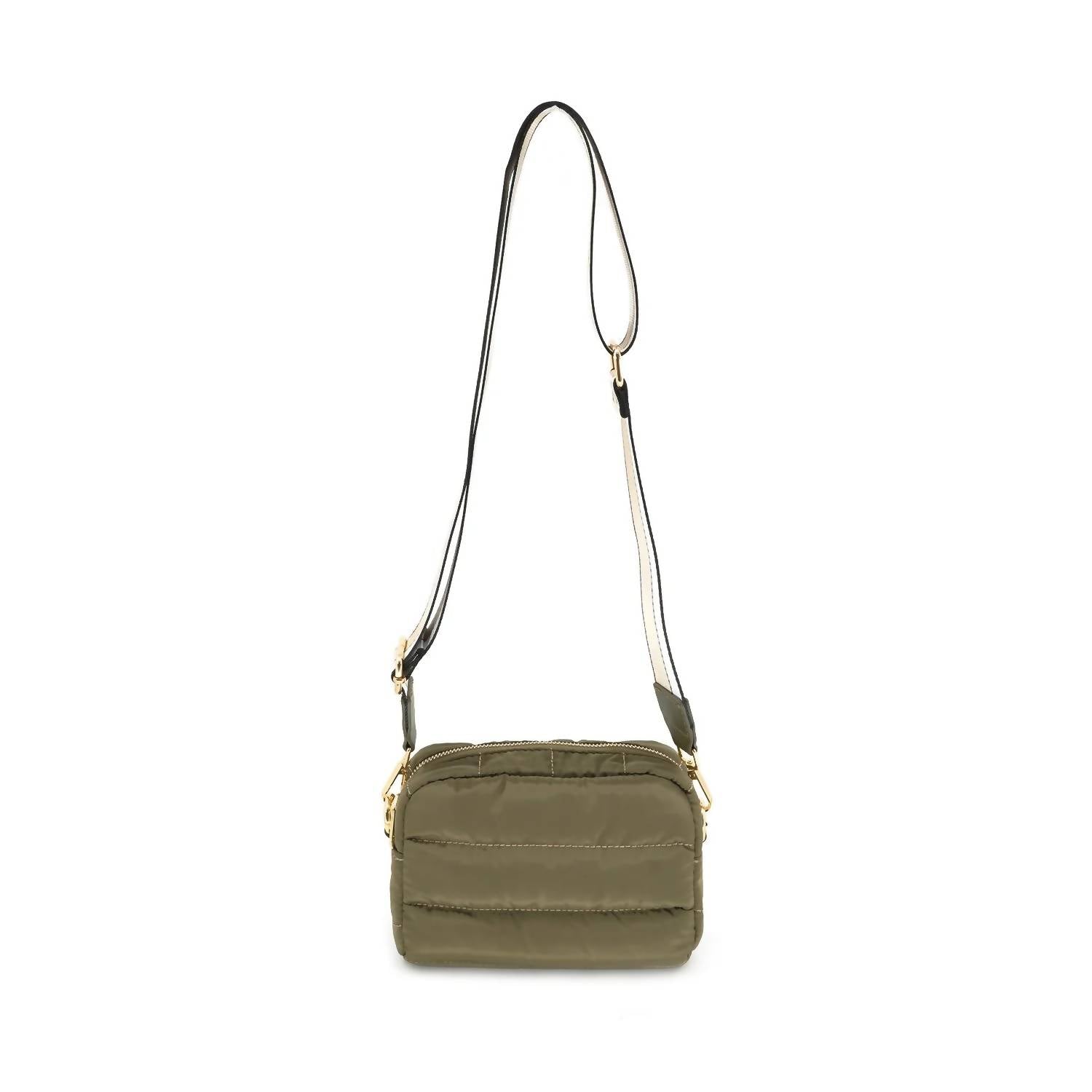 BC Handbags Puffer Bag in olive - women's bag
