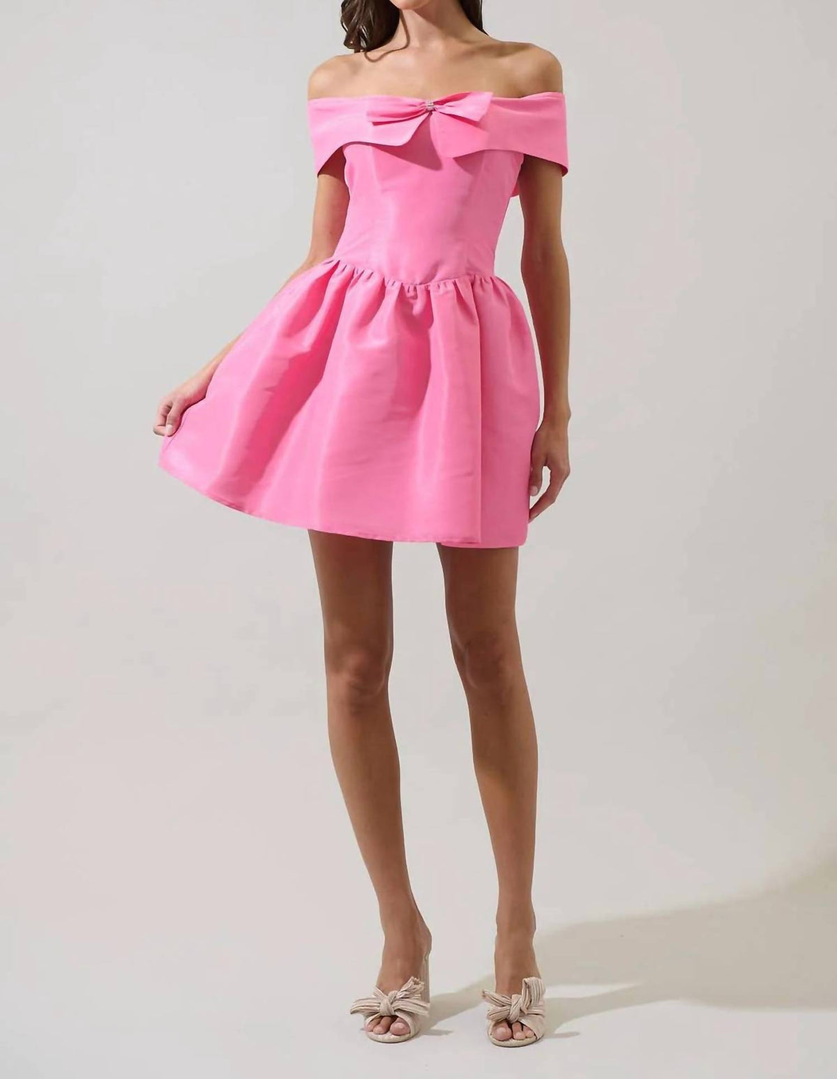 Sugarlips - Medelyn Off the Shoulder Mini Dress