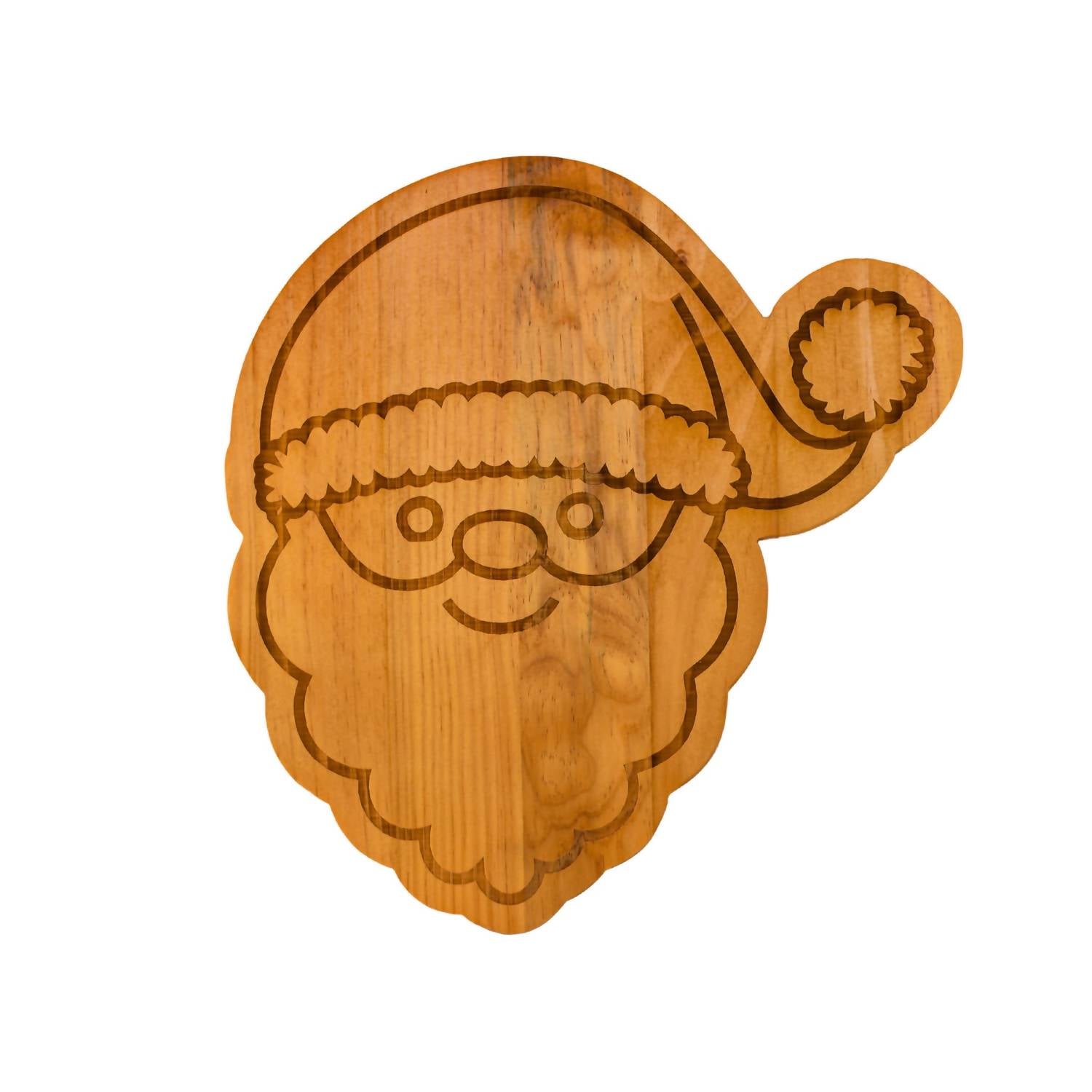 Creative Gifts International - Santa Wood Board - 15" x 14"