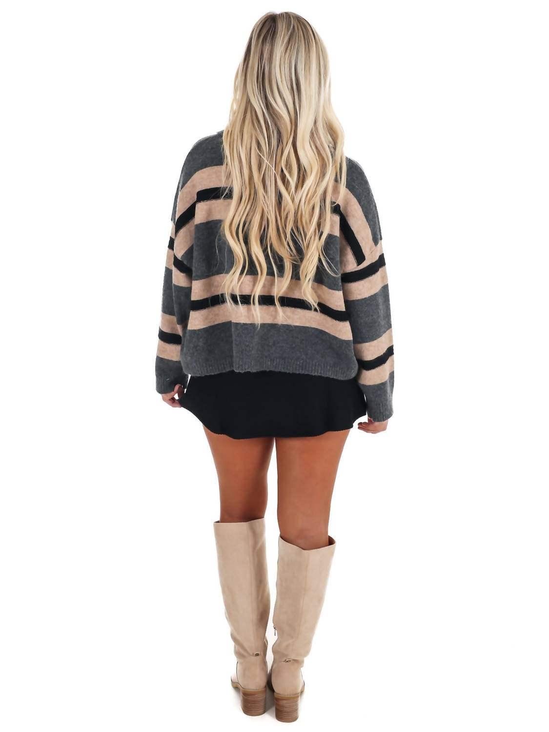 En Merci - Winter Wander Rugby Stripe Sweater