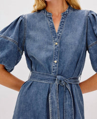 Rails Kingsley Mini Dress in antique blue 1 - women's dress - view 5