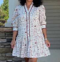 Pinch - Vanessa Western Print Dress