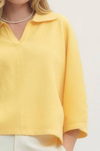 Entro - Butter Belle Knit Top