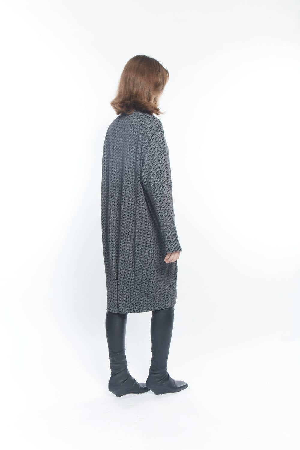 Matthildur - Alabaster V-neck Dress