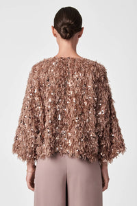Trina Turk - Oller Cropped Faux Fur Coat