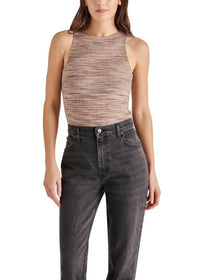 STEVE MADDEN Nico Bodysuit in multi - women's shirt - alternate view