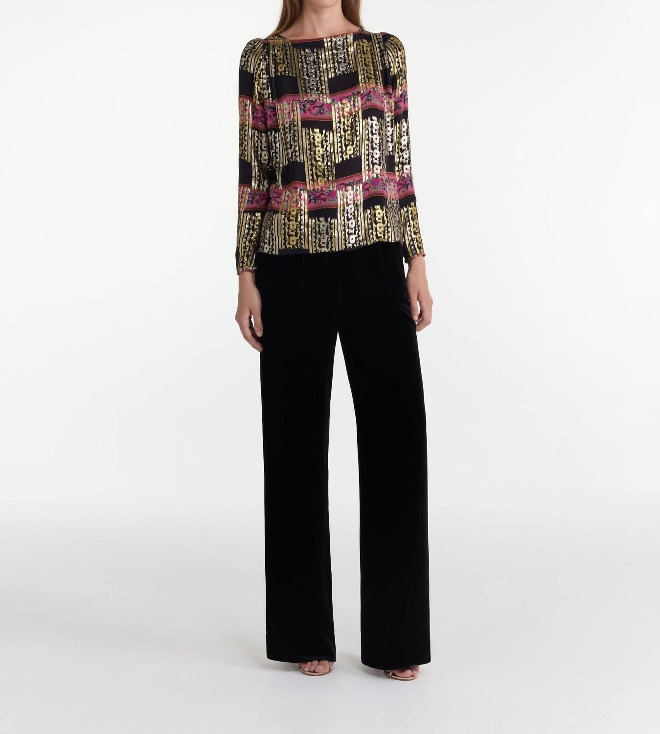 Saloni - Kerri Long Sleeve Top