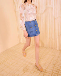 Ulla Johnson - Clara Mini Denim Skirt