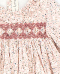 Fina Ejerique - Girl's Handsmocked Flower Dress