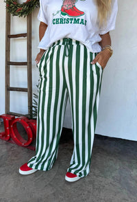 Blakeley - Vertical Striped Pants