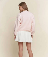 J.Nna - Lovely Beaded Hearts Sweater