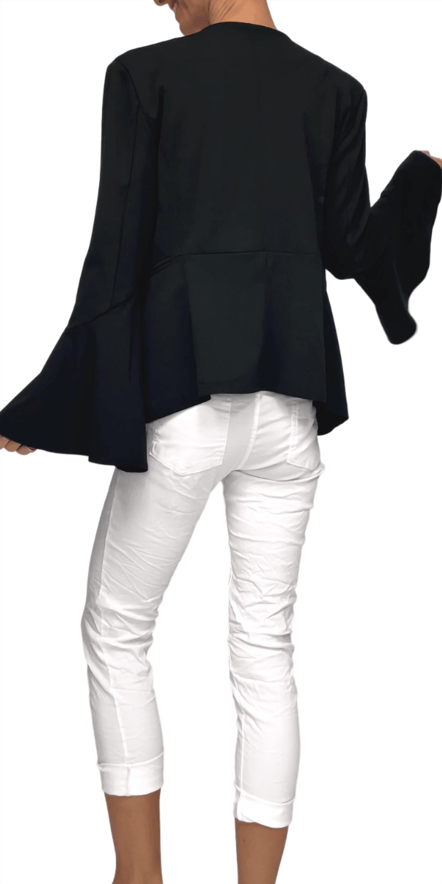 Gigi Moda - Belle Bell Sleeve Open Blazer