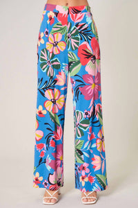 Sugarlips - Inez Floral Wide Leg Pants