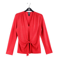 Clara Sunwoo - V-neck Front Tie Top