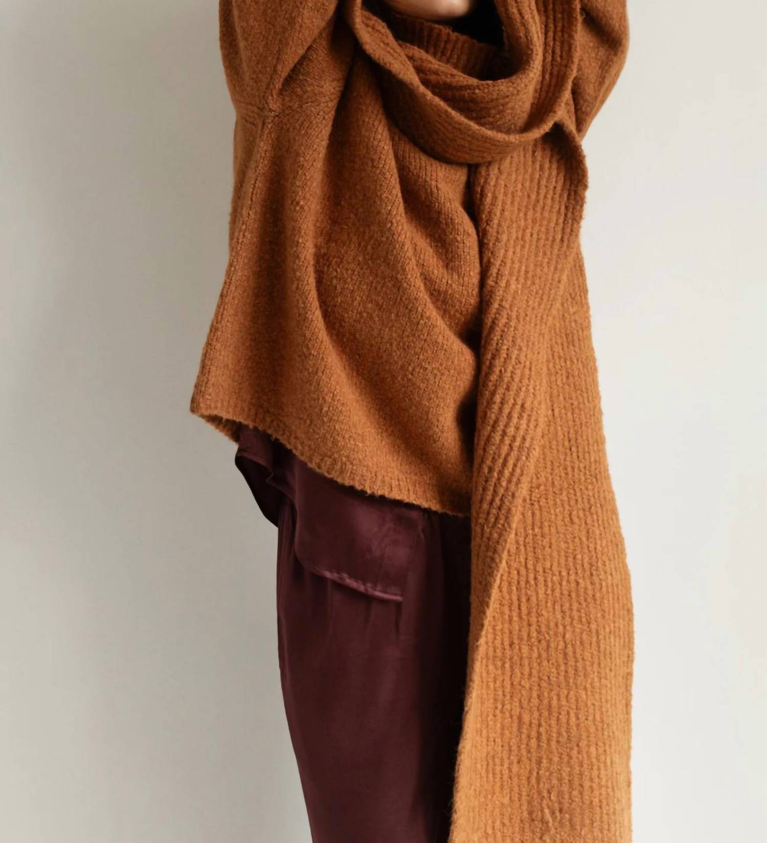 Paper Label - Juri Hood Scarf