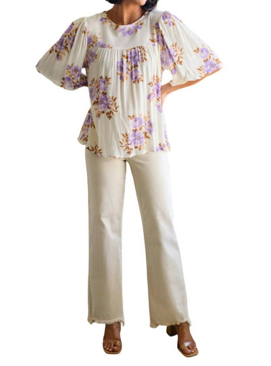 Andree By Unit - Lavender Haze Blouse