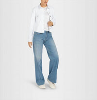 MAC Rich Jacket in white denim - women's jacket