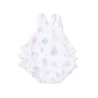 Angel Dear - Kids Sea Creatures Ruffle Sunsuit