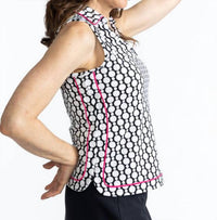 BOGEY ROUND SLEEVELESS GOLF TOP