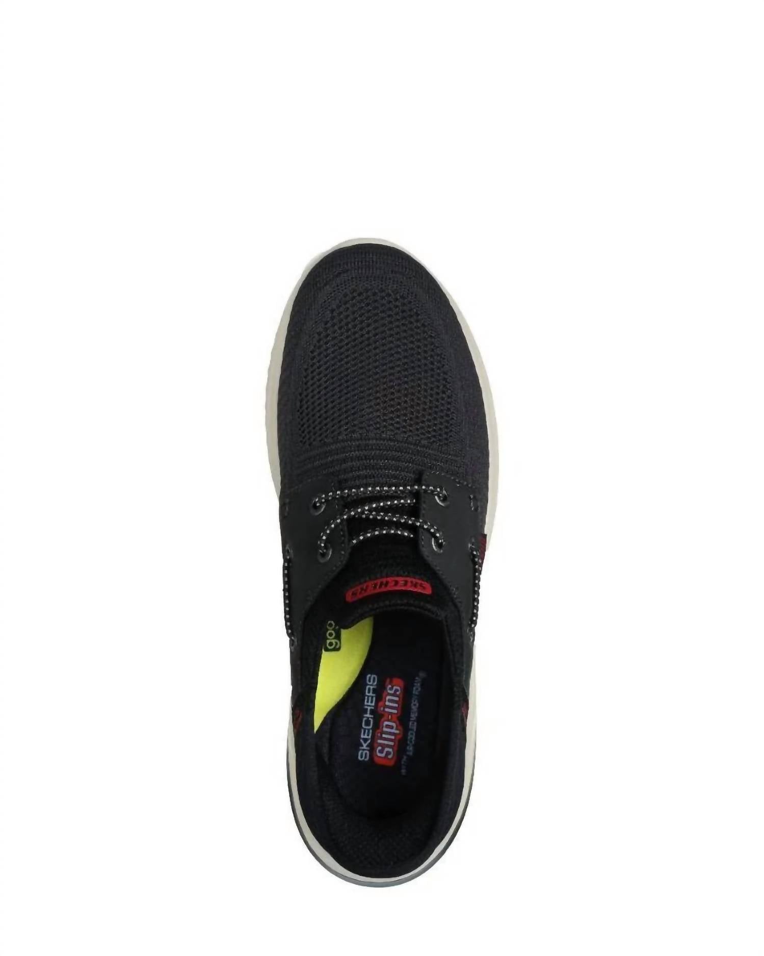 Skechers Men's Delson Roth 3.0 Shoes in chocolate black - men's sneaker - detail view