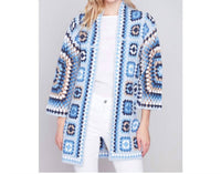 Charlie B - Long Crochet Cardigan
