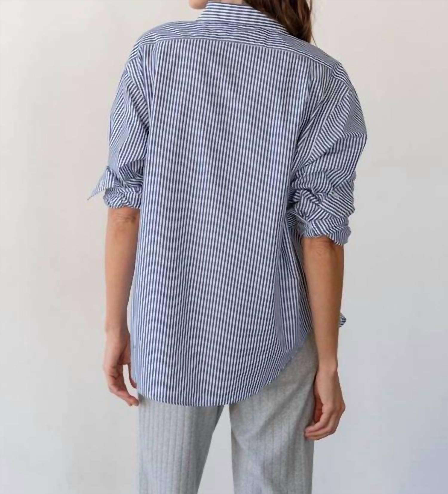 Donni. - STRIPE POP SHIRT