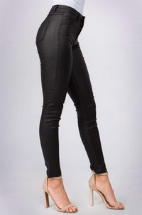 Cheri Coated Skinny Jeans