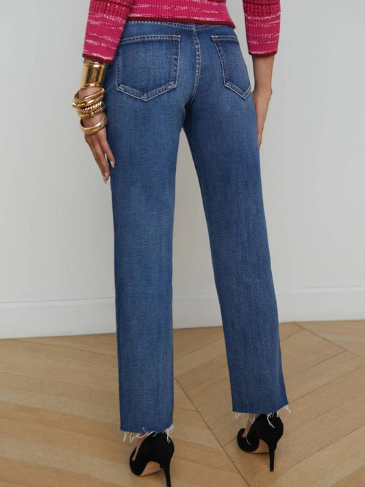 L'Agence - Milana Low Rise Stovepipe Jeans