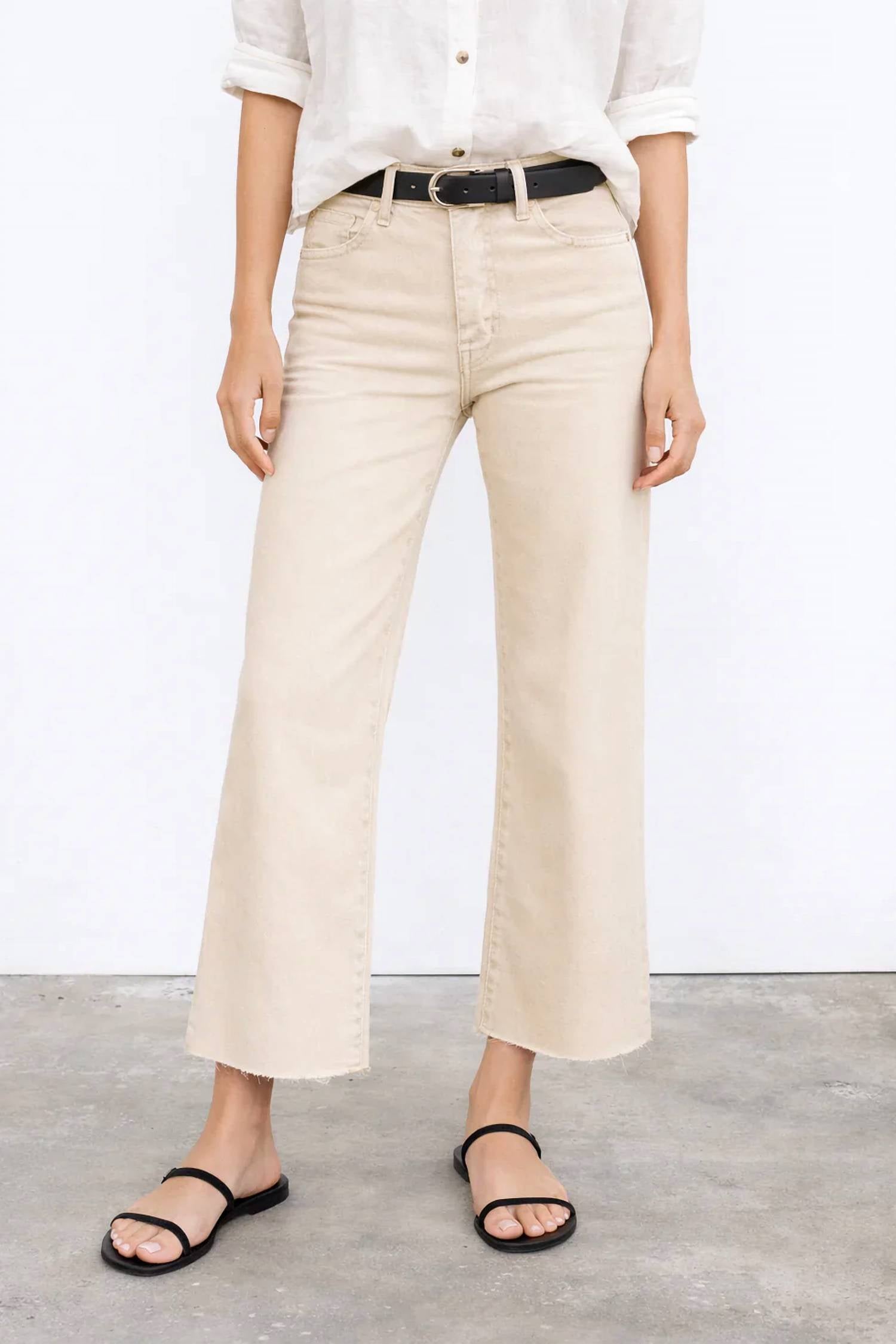 Fidelity - Katie Wide Leg Crop Jean