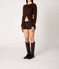Nia - Sophia Button Front Cardigan