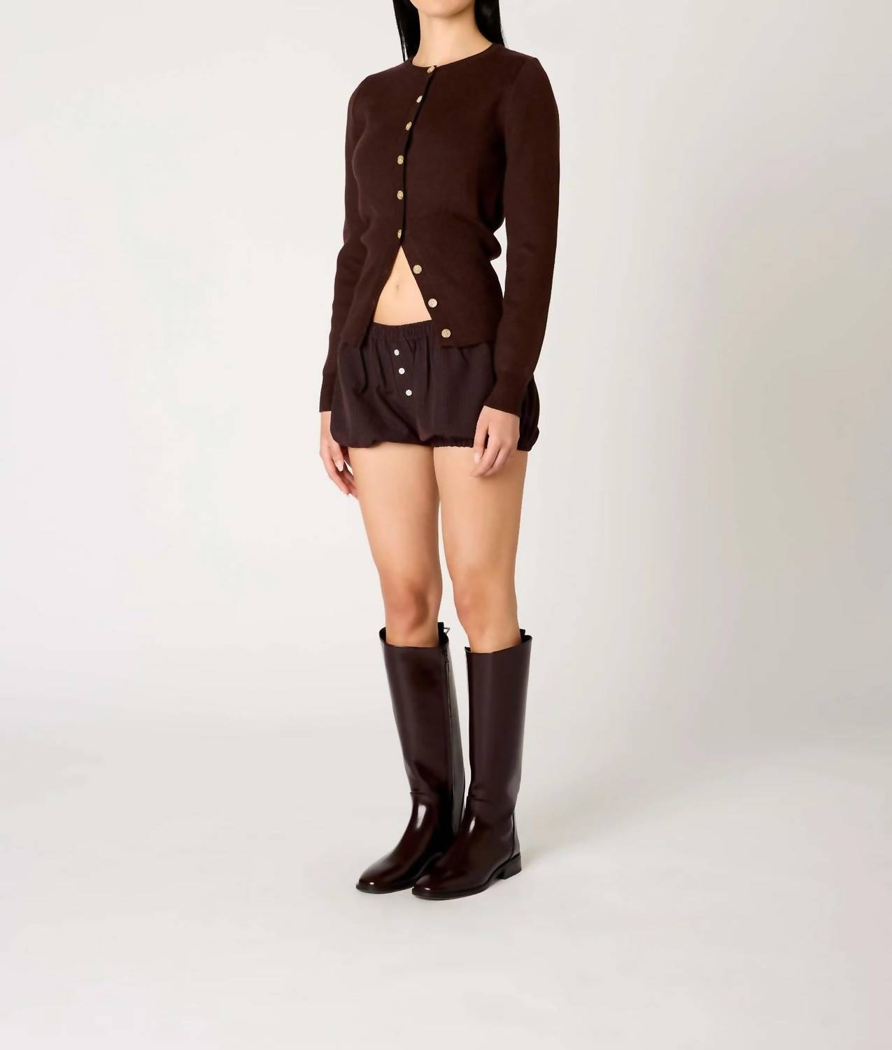 Nia - Sophia Button Front Cardigan