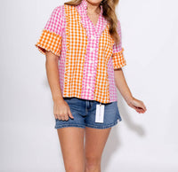 Thml - Gingham Charm Top