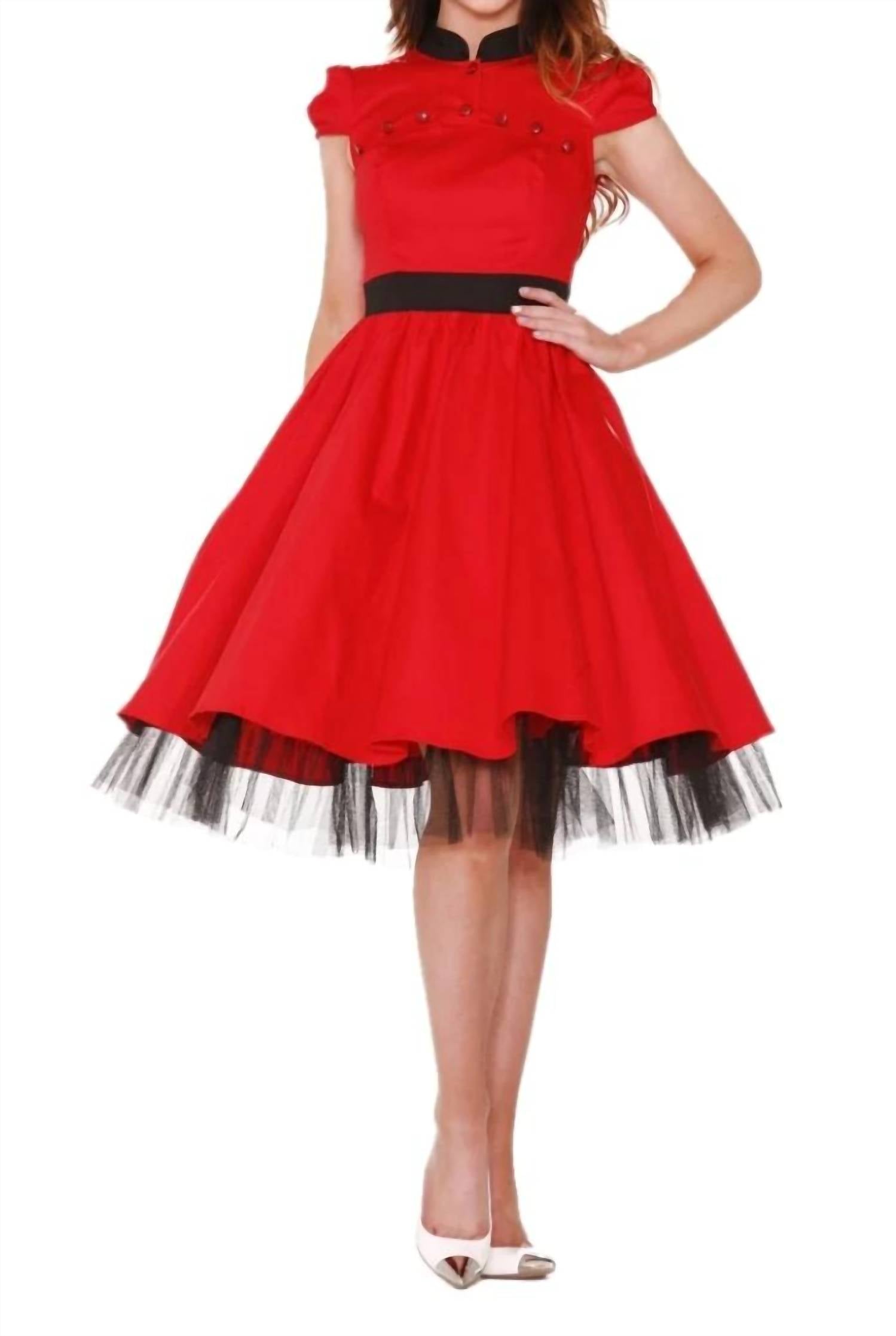 Orchid Bloom - Far East Swing Dress