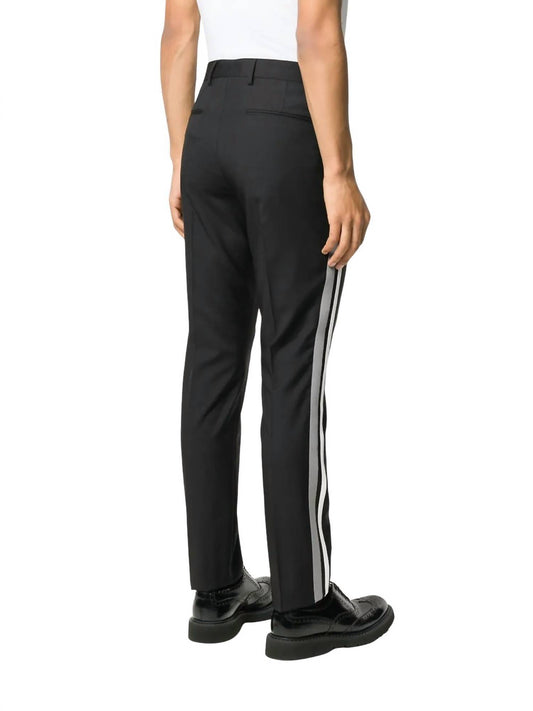 Valentino - Stripe Detail Tailored Trousers