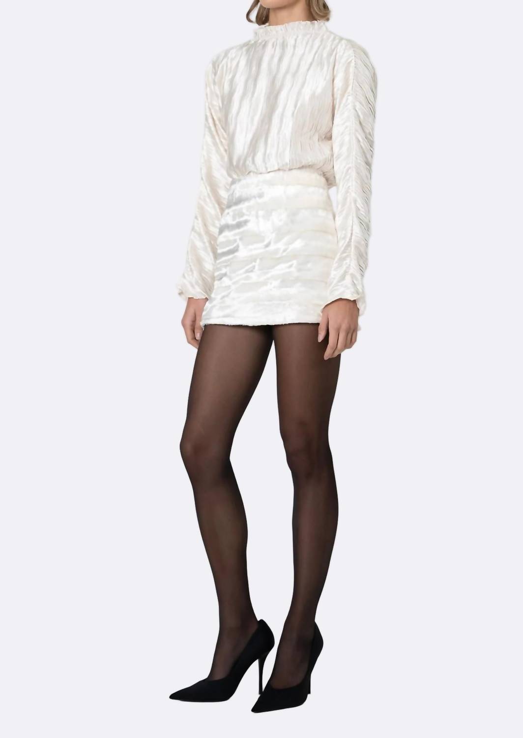 Nonchalant Label - Nicolette High Waist Mini Skirt