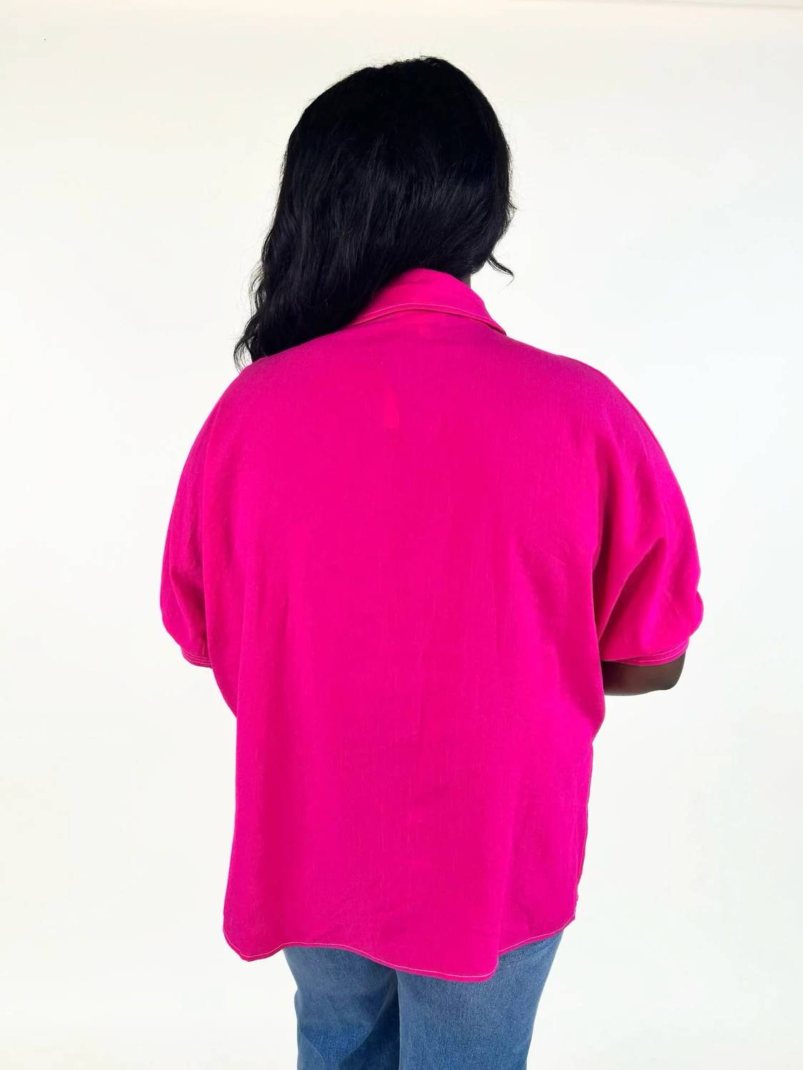 Entro - Sutton Split Neck Blouse
