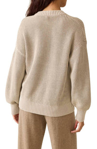 Faherty - Women's Sunwashed Cotton Fisherman Henley Sweater