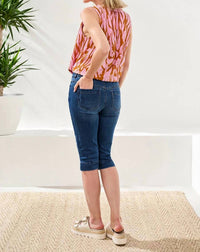 Tribal - Audrey Boundless Pull On Pedal Pusher Jeans