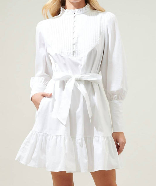 Sugarlips - Beacher Pintuck Shift Dress